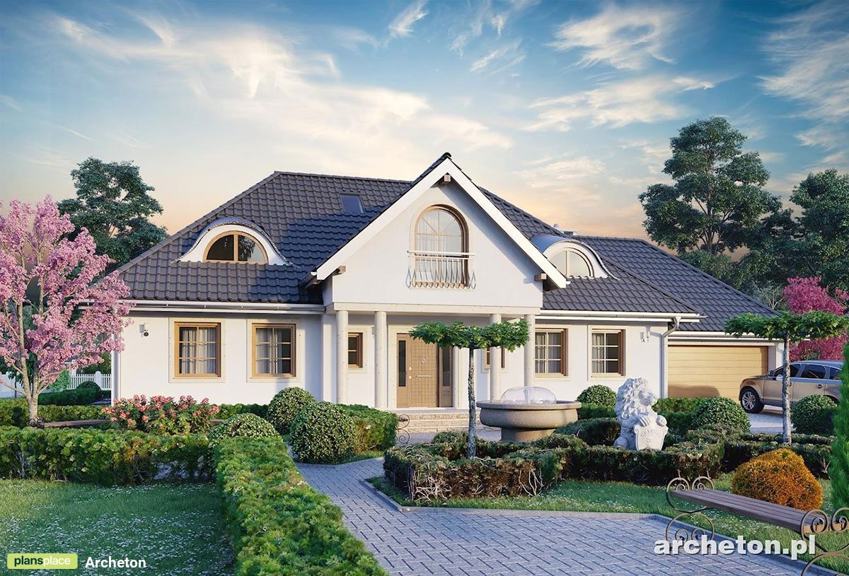 2400 Sq Ft House Plan with Attached Garage and Large Kitchen