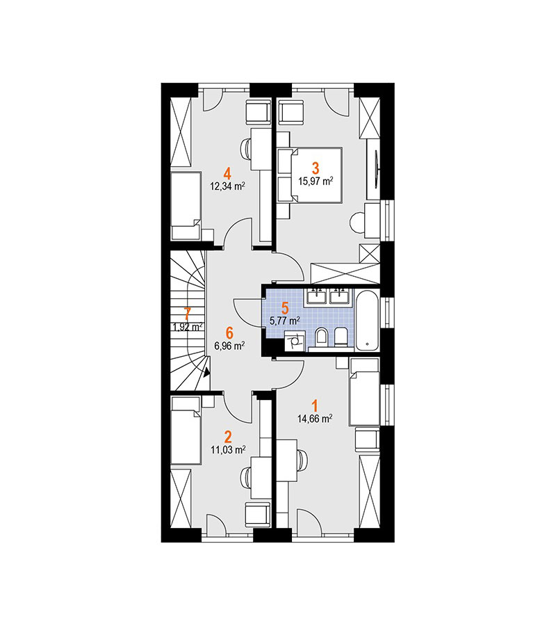 95454R - Second Floor