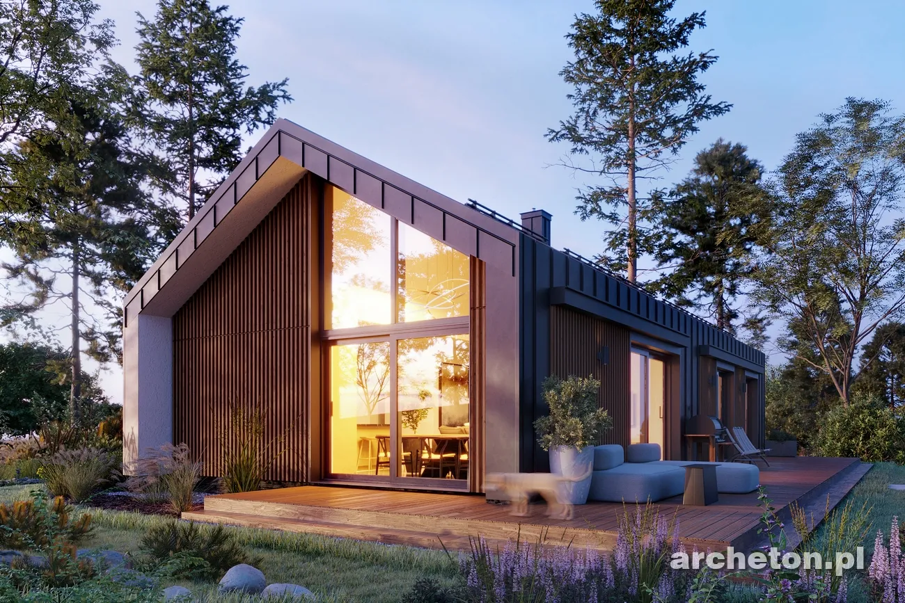 House Plan: 1109 sq ft, Parterowy, 3 plan.seo.beds, 2 plan.seo.baths