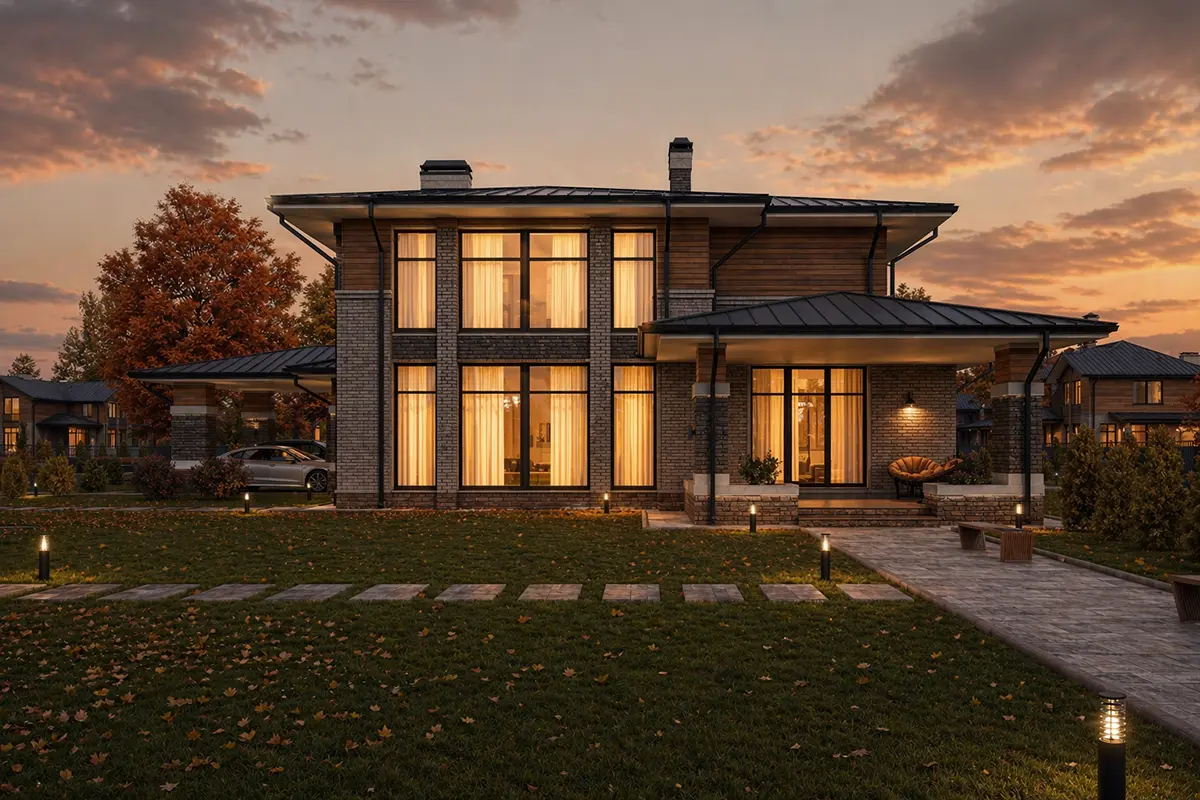 House Plan: 3646 ft², 2 Stories, 5 Beds, Home Office, 4 Baths, Open Floor Plan, Carport