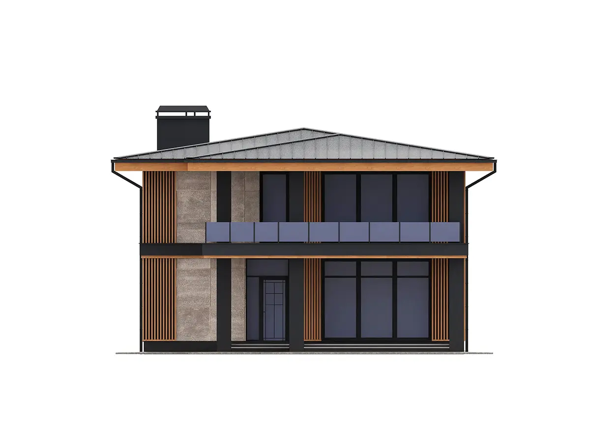 House Plan: 2080 ft², 2 Stories, 4 Beds, 3 Baths, Open Floor Plan