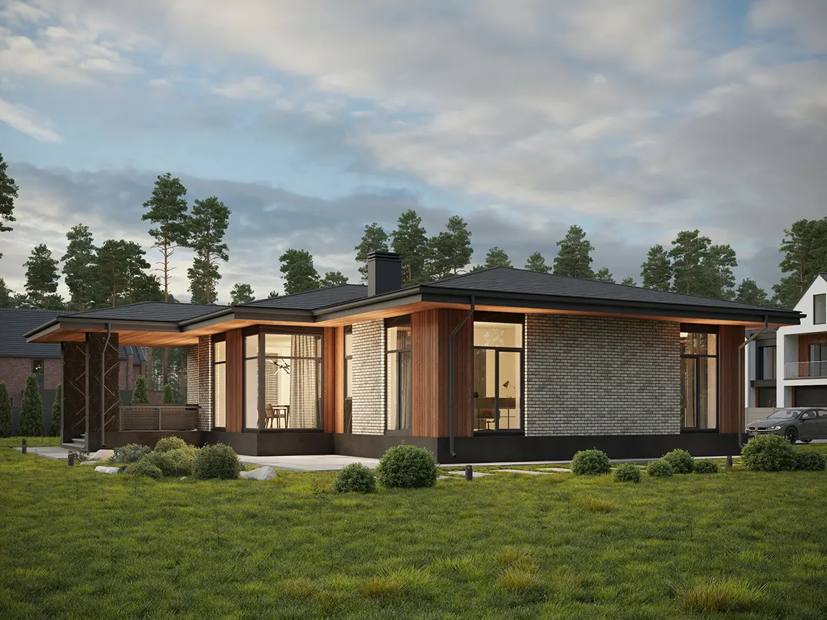 House Plan: 1654 ft², 1 Story, 3 Beds, 2 Baths, Open Floor Plan