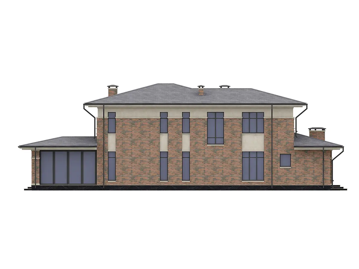 House Plan: 3373 ft², 2 Stories, 4 Beds, 2.5 Baths, Open Floor Plan, Carport