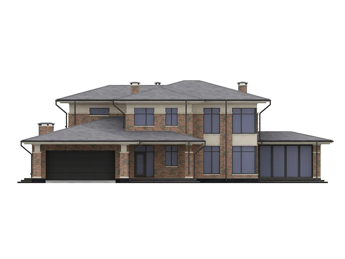House Plan: 3373 ft², 2 Stories, 4 Beds, 2.5 Baths, Open Floor Plan, Carport