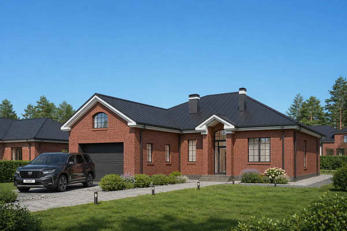 House Plan: 2645 ft², 1.5 Stories, 3 Beds, 3.5 Baths, Open Floor Plan, 2-Car Garage