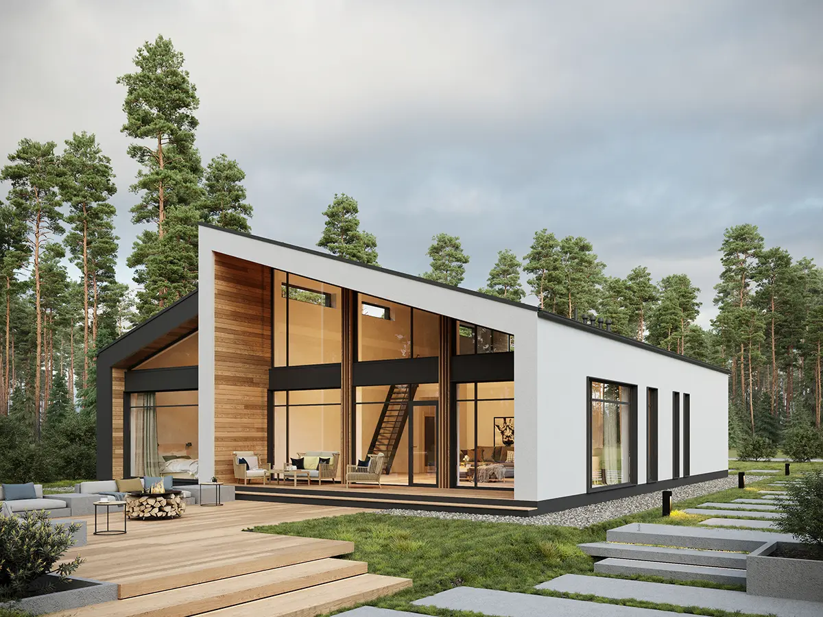 House Plan: 2280 ft², 1.5 Stories, 3 Beds, 2 Baths, Open Floor Plan