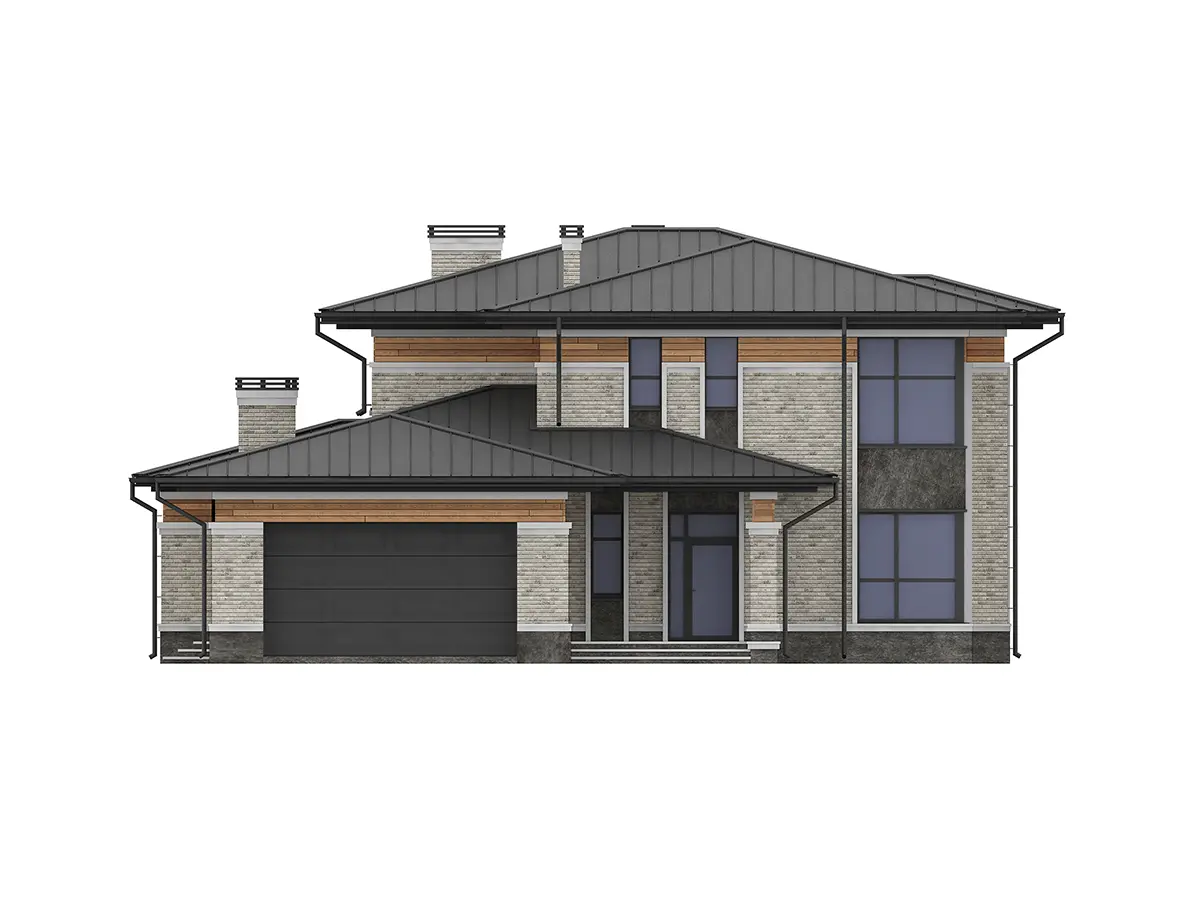 House Plan: 2169 ft², 2 Stories, 3 Beds, 3 Baths, Open Floor Plan, 2-Car Garage