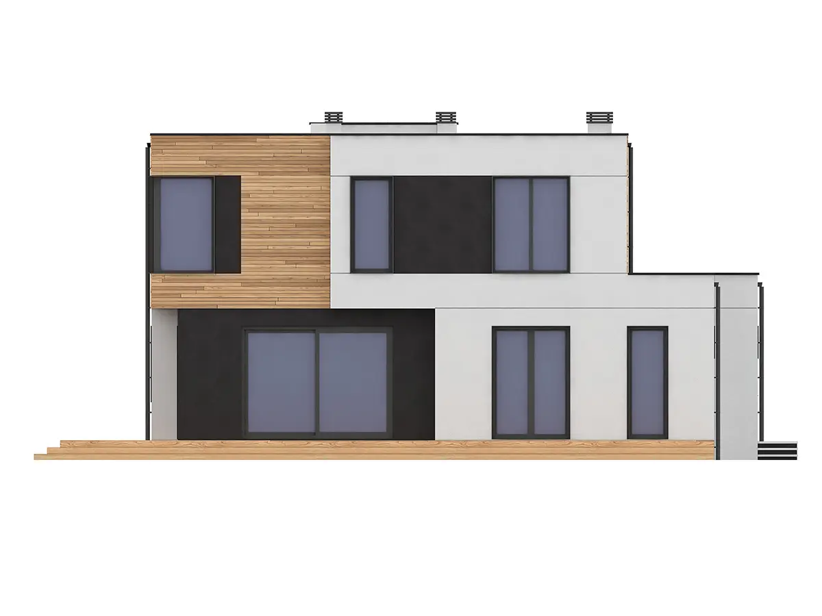 House Plan: 1872 ft², 2 Stories, 4 Beds, Home Office, 3.5 Baths, Open Floor Plan, 2-Car Garage