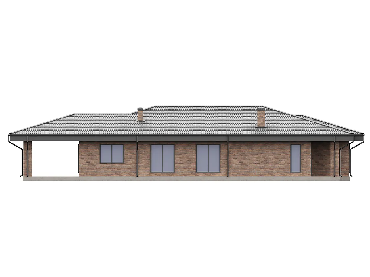 House Plan: 1730 ft², 1 Story, 3 Beds, Home Office, 2 Baths, Open Floor Plan