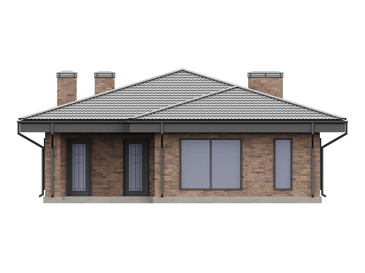 House Plan: 1730 ft², 1 Story, 3 Beds, Home Office, 2 Baths, Open Floor Plan