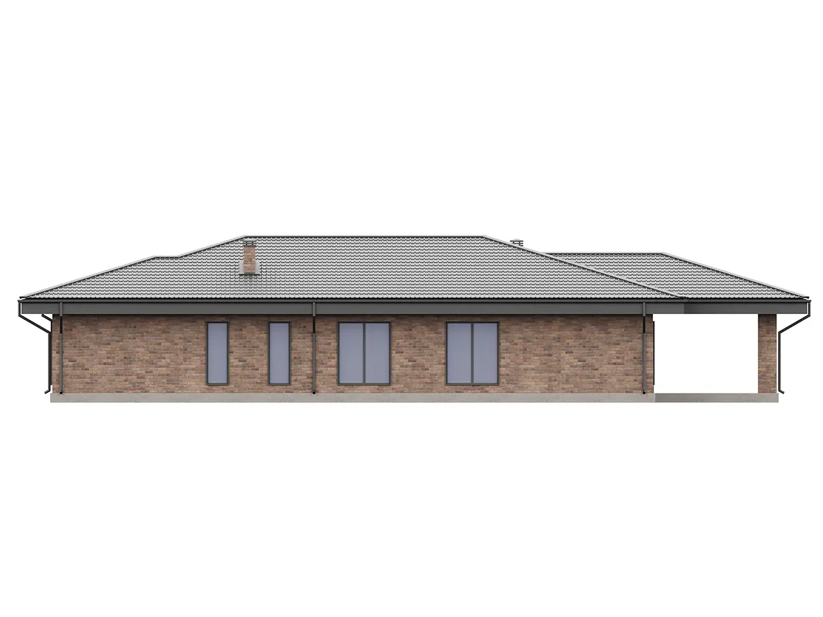 House Plan: 1730 ft², 1 Story, 3 Beds, Home Office, 2 Baths, Open Floor Plan