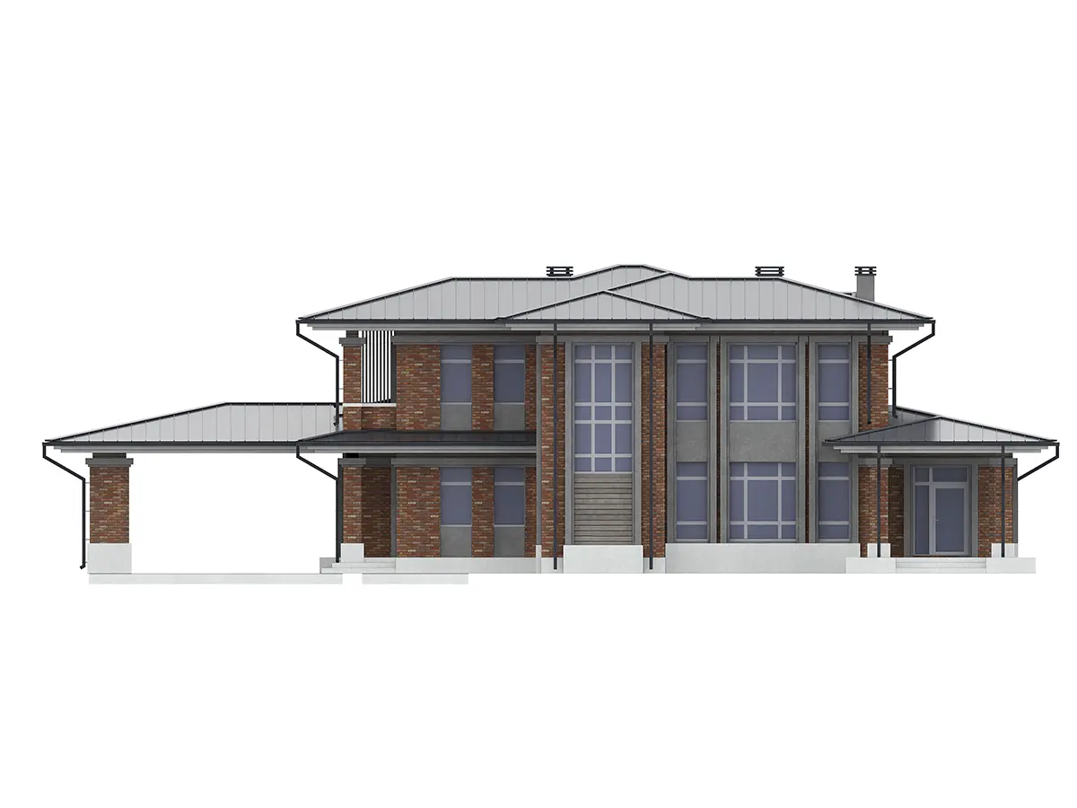 House Plan: 2269 ft², 2 Stories, 3 Beds, 4 Baths, Open Floor Plan, Carport