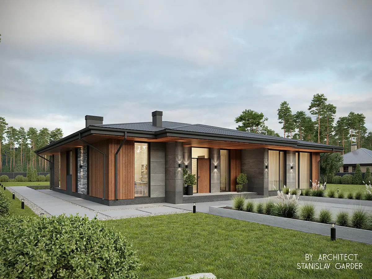 House Plan: 2298 ft², 1 Story, 5 Beds, 3 Baths, Open Floor Plan