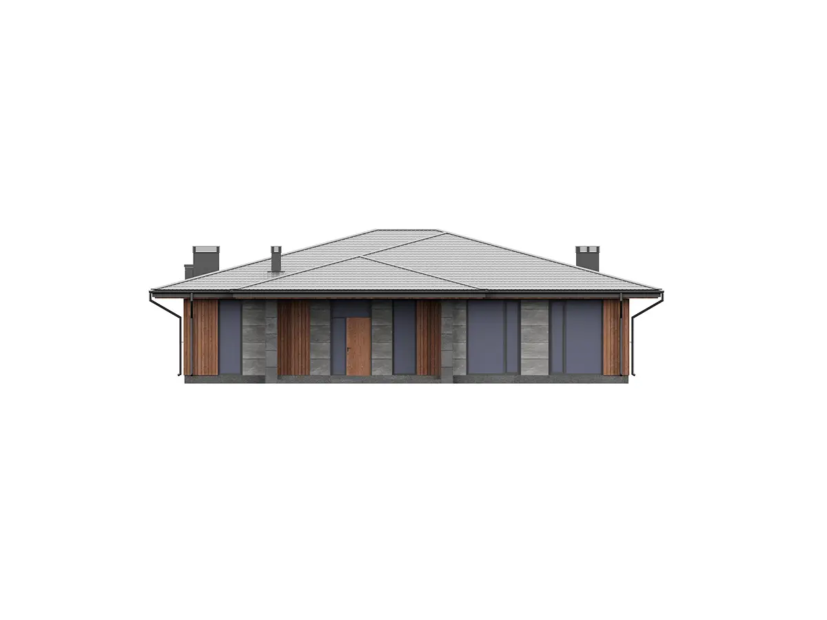 House Plan: 2298 ft², 1 Story, 5 Beds, 3 Baths, Open Floor Plan