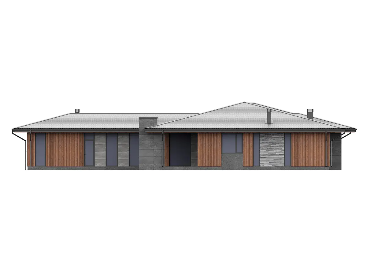 House Plan: 2298 ft², 1 Story, 5 Beds, 3 Baths, Open Floor Plan