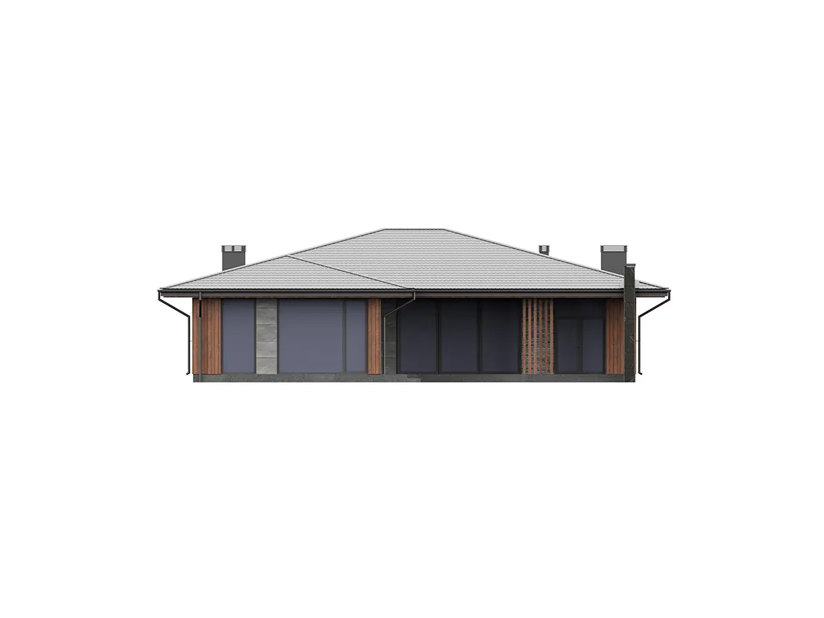House Plan: 2298 ft², 1 Story, 5 Beds, 3 Baths, Open Floor Plan