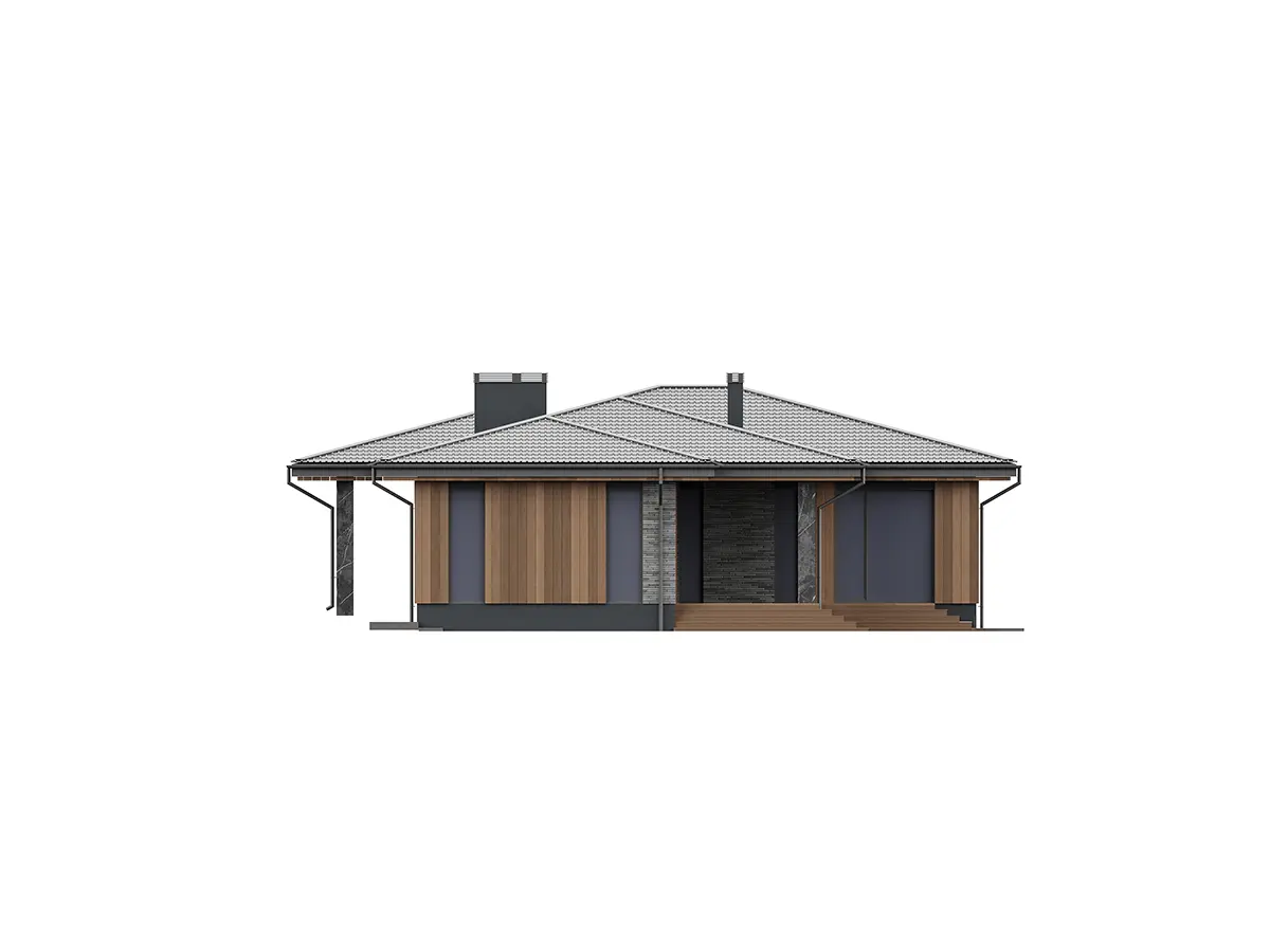 House Plan: 1718 ft², 1 Story, 3 Beds, 2.5 Baths, Open Floor Plan, Carport