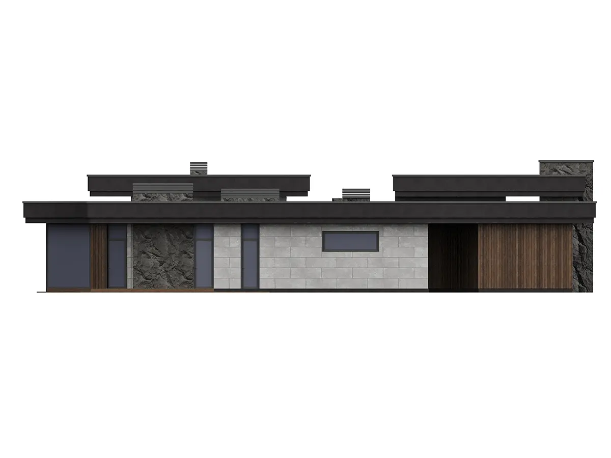 House Plan: 2847 ft², 1 Story, 4 Beds, Home Office, 3 Baths, Open Floor Plan, 2-Car Garage