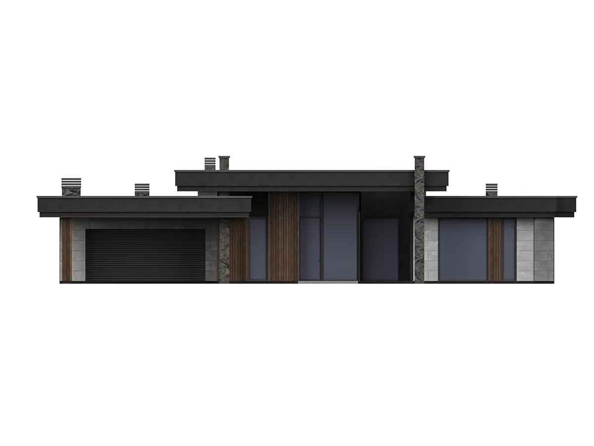House Plan: 2847 ft², 1 Story, 4 Beds, Home Office, 3 Baths, Open Floor Plan, 2-Car Garage