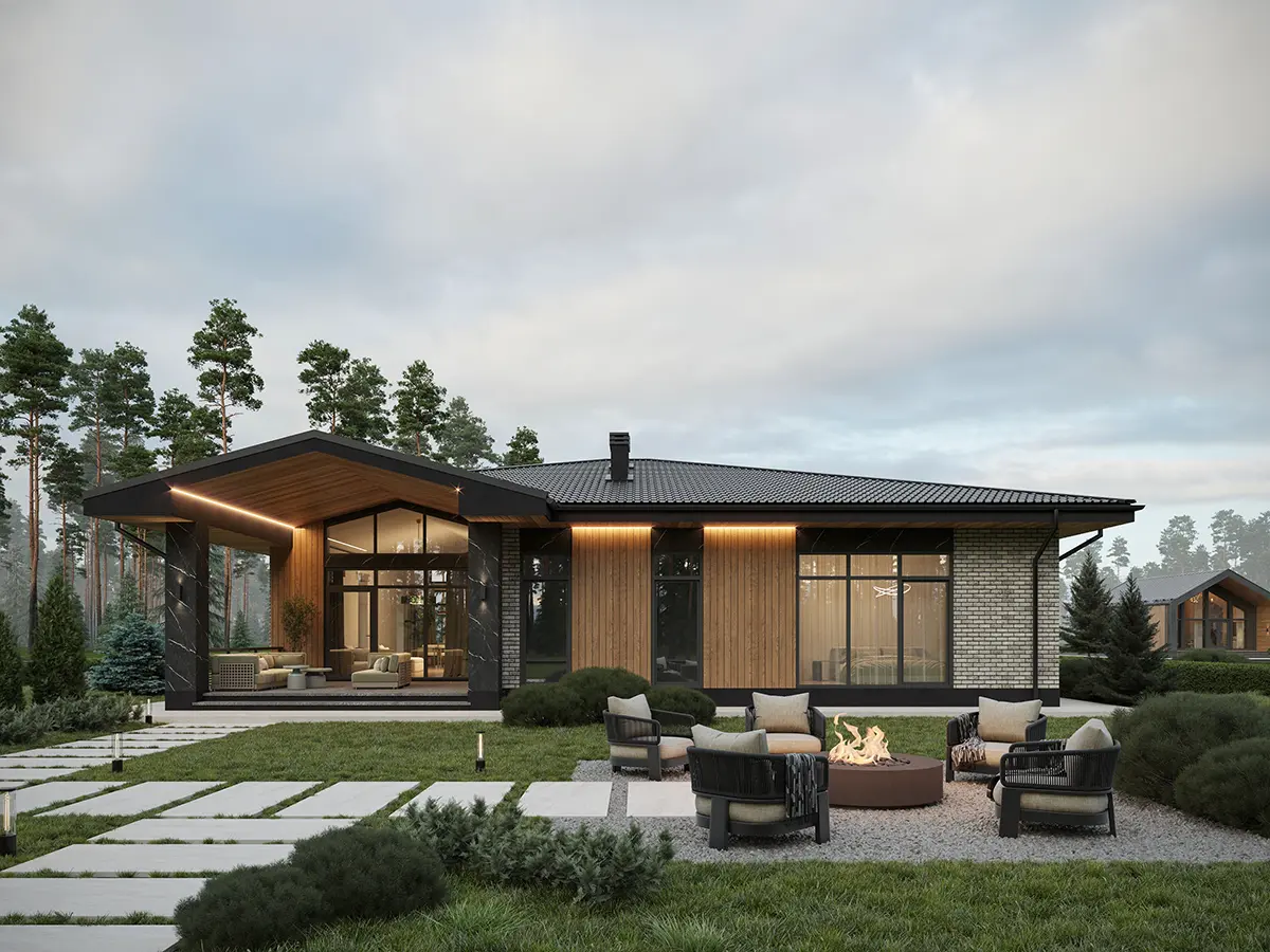 House Plan: 1932 ft², 1 Story, 4 Beds, 2 Baths, Open Floor Plan