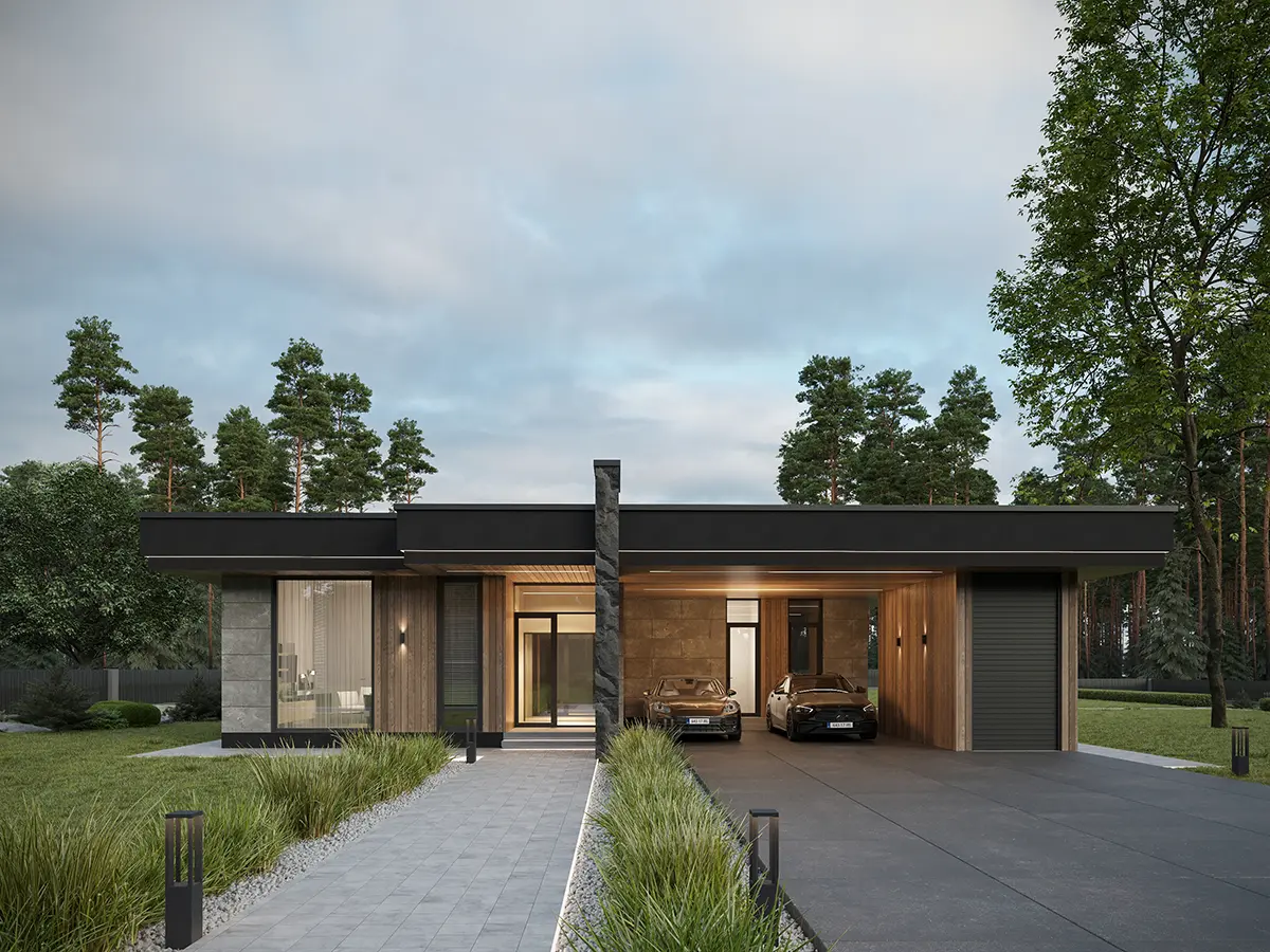 House Plan: 2655 ft², 1 Story, 4 Beds, 3.5 Baths, Open Floor Plan, Carport