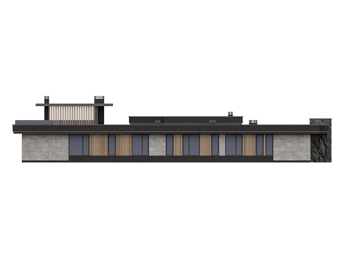 House Plan: 2655 ft², 1 Story, 4 Beds, 3.5 Baths, Open Floor Plan, Carport