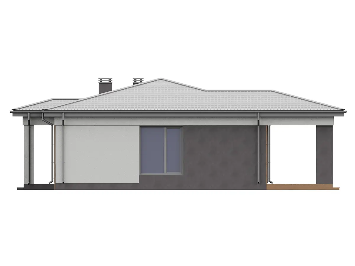 House Plan: 1033 ft², 1 Story, 3 Beds, 1 Baths, Open Floor Plan