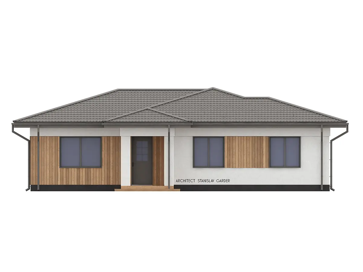 House Plan: 1040 ft², 1 Story, 3 Beds, 2 Baths, Open Floor Plan