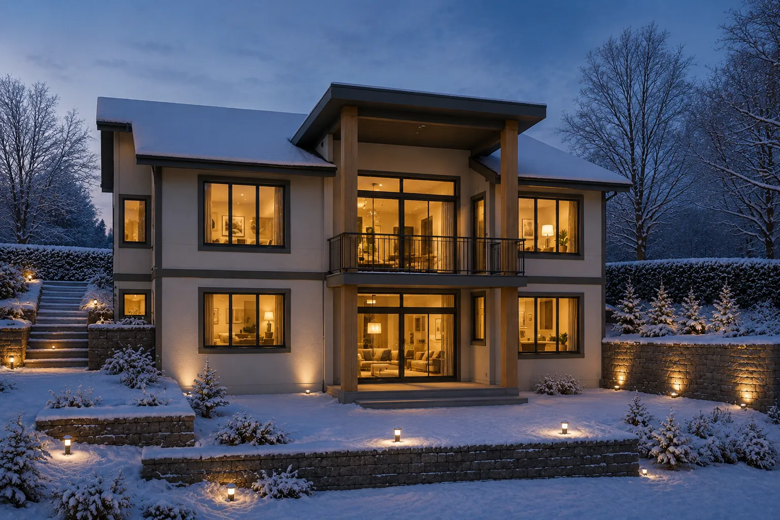 1-Story House Plan with Basement 1603 ft²: 3 Beds, Home Office, 3 Baths, Open Floor Plan, 2-Car Garage