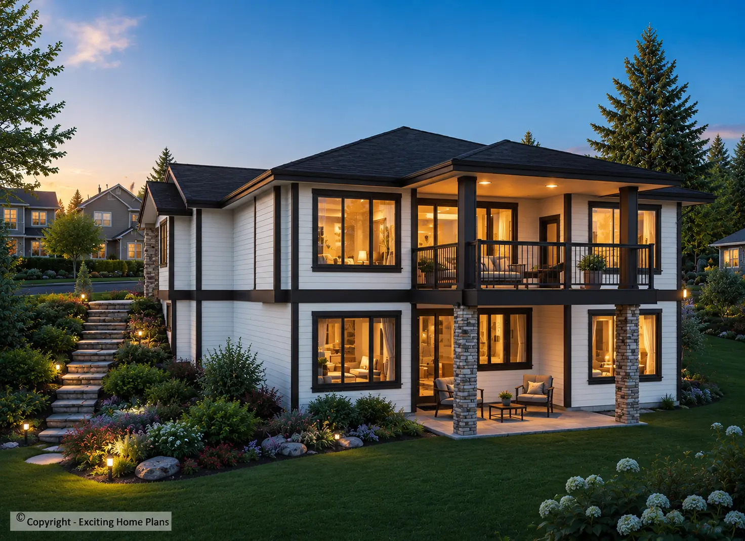1-Story House Plan with Basement 1722 ft²: 6 Beds, 3 Baths, Open Floor Plan, 3-Car Garage