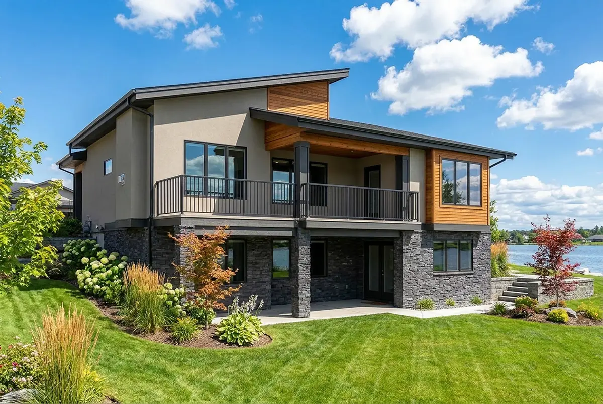1-Story House Plan with Basement 1584 ft²: 4 Beds, 3 Baths, Open Floor Plan, 2-Car Garage