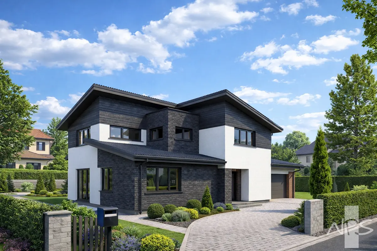 House Plan: 1780 ft², 2 Stories, 3 Beds, Home Office, 2 Baths, 1-Car Garage