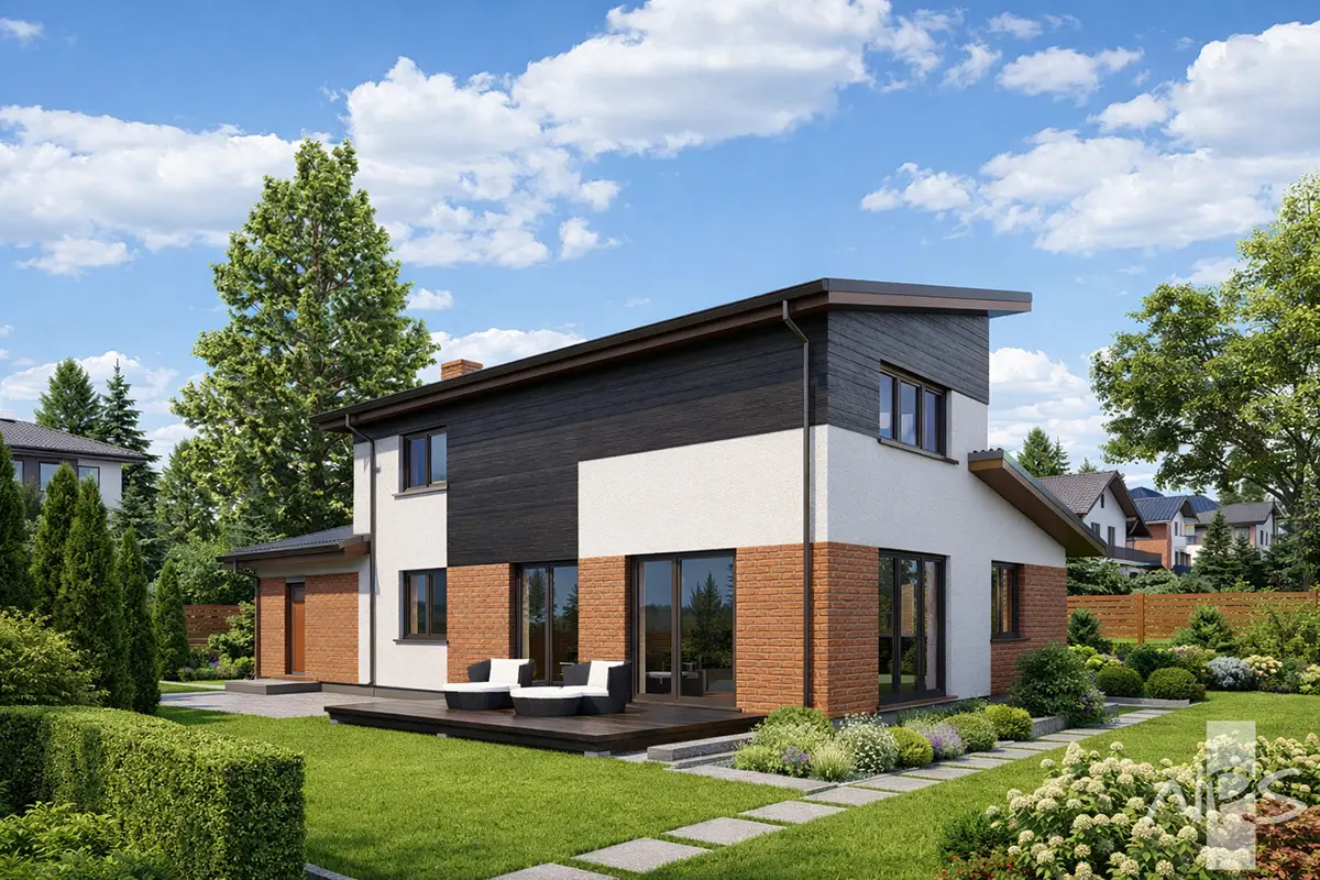 House Plan: 1780 ft², 2 Stories, 3 Beds, Home Office, 2 Baths, 1-Car Garage