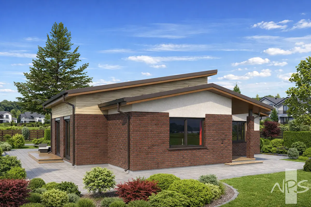 House Plan: 1541 ft², 1 Story, 3 Beds, 2 Baths, Open Floor Plan