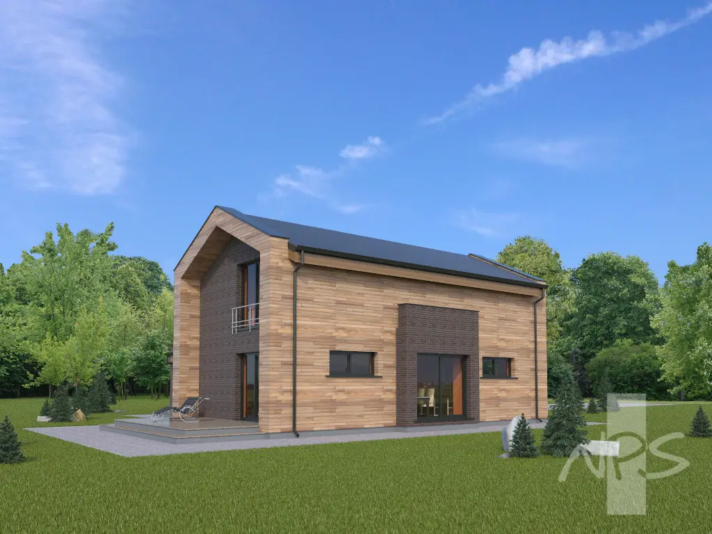 House Plan: 1586 ft², 1.5 Stories, 2 Beds, 1.5 Baths, Open Floor Plan, 2-Car Garage