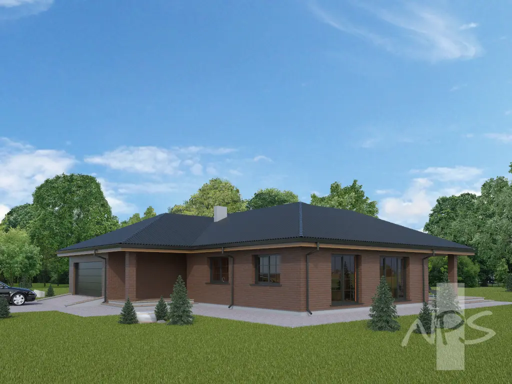 House Plan: 1667 ft², 1 Story, 3 Beds, Home Office, 2 Baths, 2-Car Garage