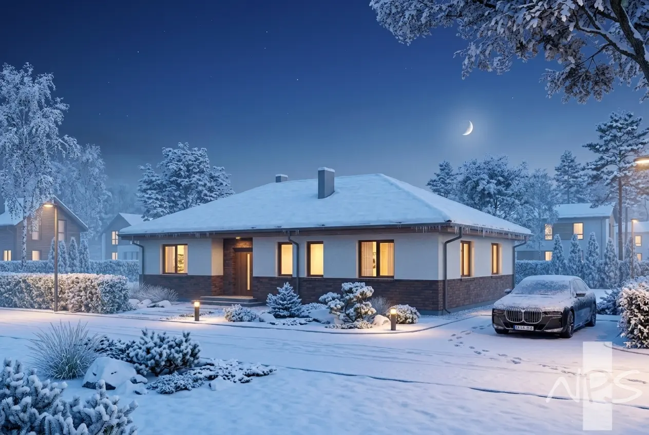 House Plan: 1355 ft², 1 Story, 3 Beds, 2 Baths, Open Floor Plan