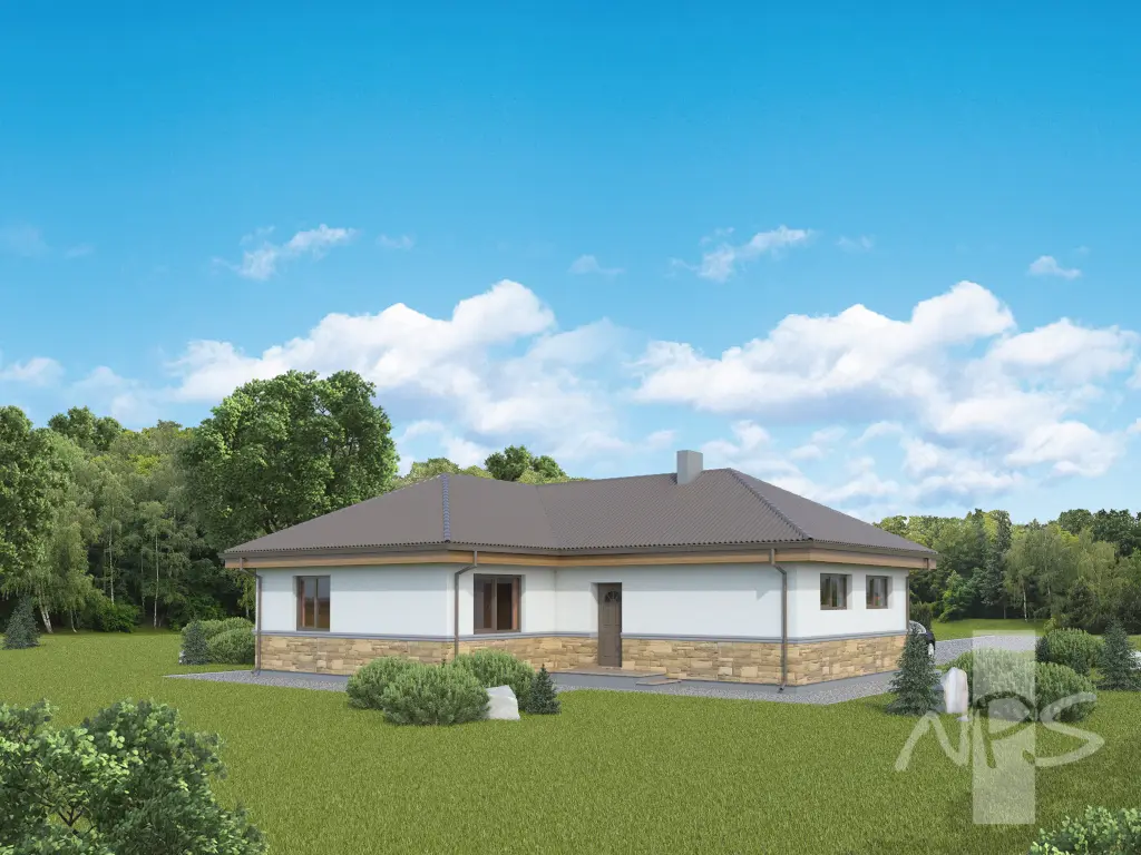 House Plan: 1167 ft², 1 Story, 3 Beds, 1.5 Baths, Open Floor Plan, 1-Car Garage