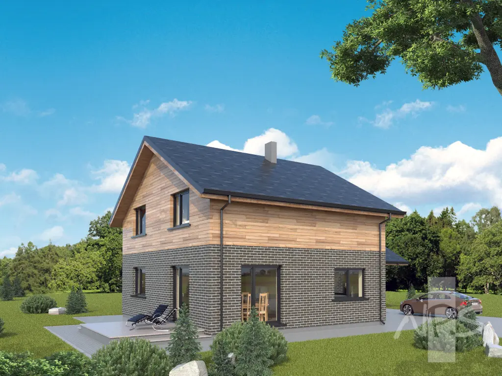 House Plan: 1837 ft², 1.5 Stories, 3 Beds, Home Office, 2 Baths, Open Floor Plan, 1-Car Garage