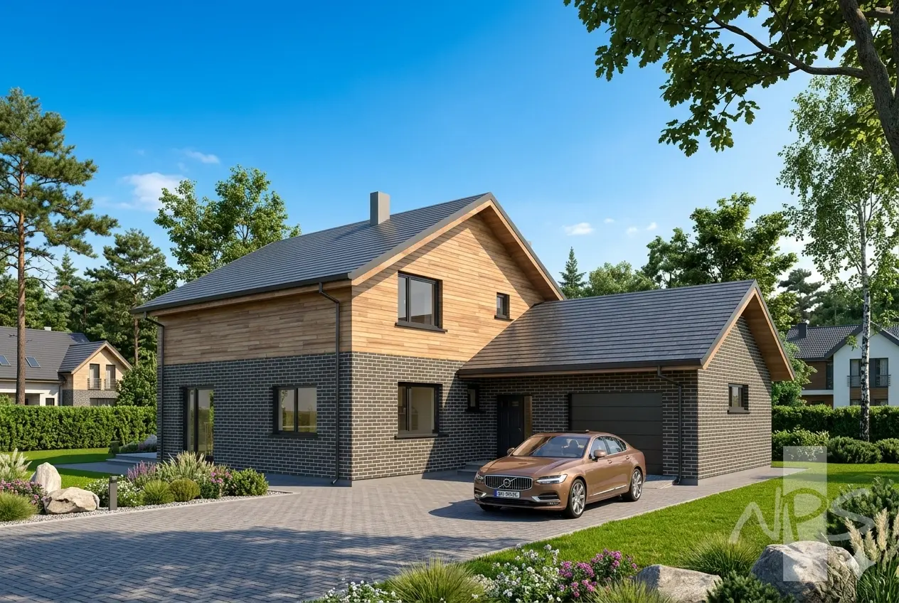 House Plan: 1837 ft², 1.5 Stories, 3 Beds, Home Office, 2 Baths, Open Floor Plan, 1-Car Garage