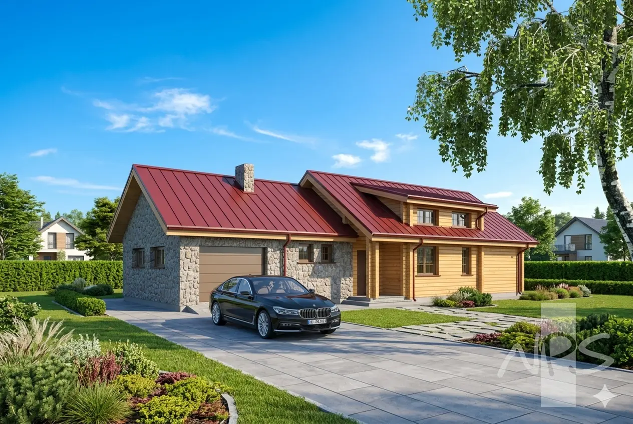 House Plan: 1515 ft², 1 Story, 4 Beds, Home Office, 2 Baths, 1-Car Garage