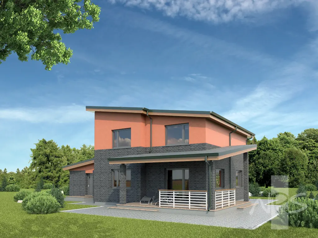 House Plan: 1669 ft², 2 Stories, 3 Beds, Home Office, 1.5 Baths, 2-Car Garage