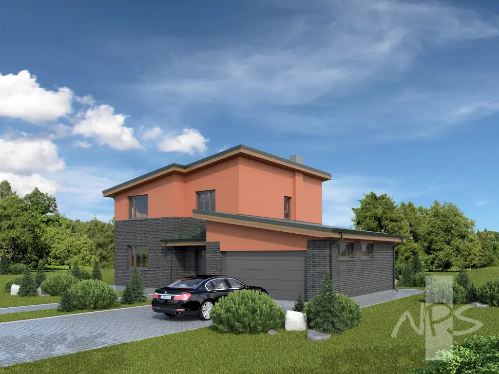 House Plan: 1669 ft², 2 Stories, 3 Beds, Home Office, 1.5 Baths, 2-Car Garage