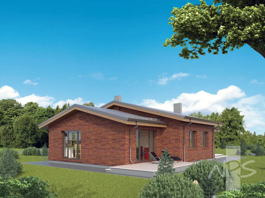 House Plan: 1272 ft², 1 Story, 3 Beds, 2 Baths, Open Floor Plan, 1-Car Garage