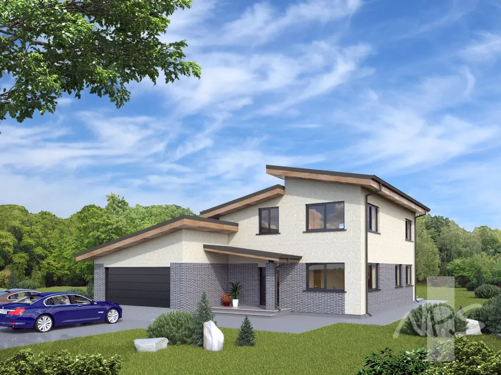 House Plan: 1949 ft², 2 Stories, 3 Beds, Home Office, 2 Baths, 2-Car Garage