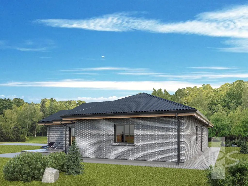 House Plan: 1613 ft², 1 Story, 2 Beds, Home Office, 2 Baths, 1-Car Garage