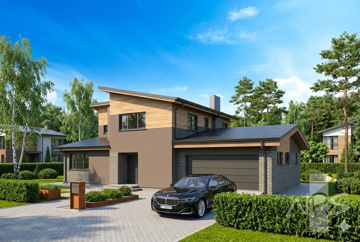 House Plan: 1965 ft², 2 Stories, 3 Beds, Home Office, 3 Baths, Open Floor Plan, 2-Car Garage