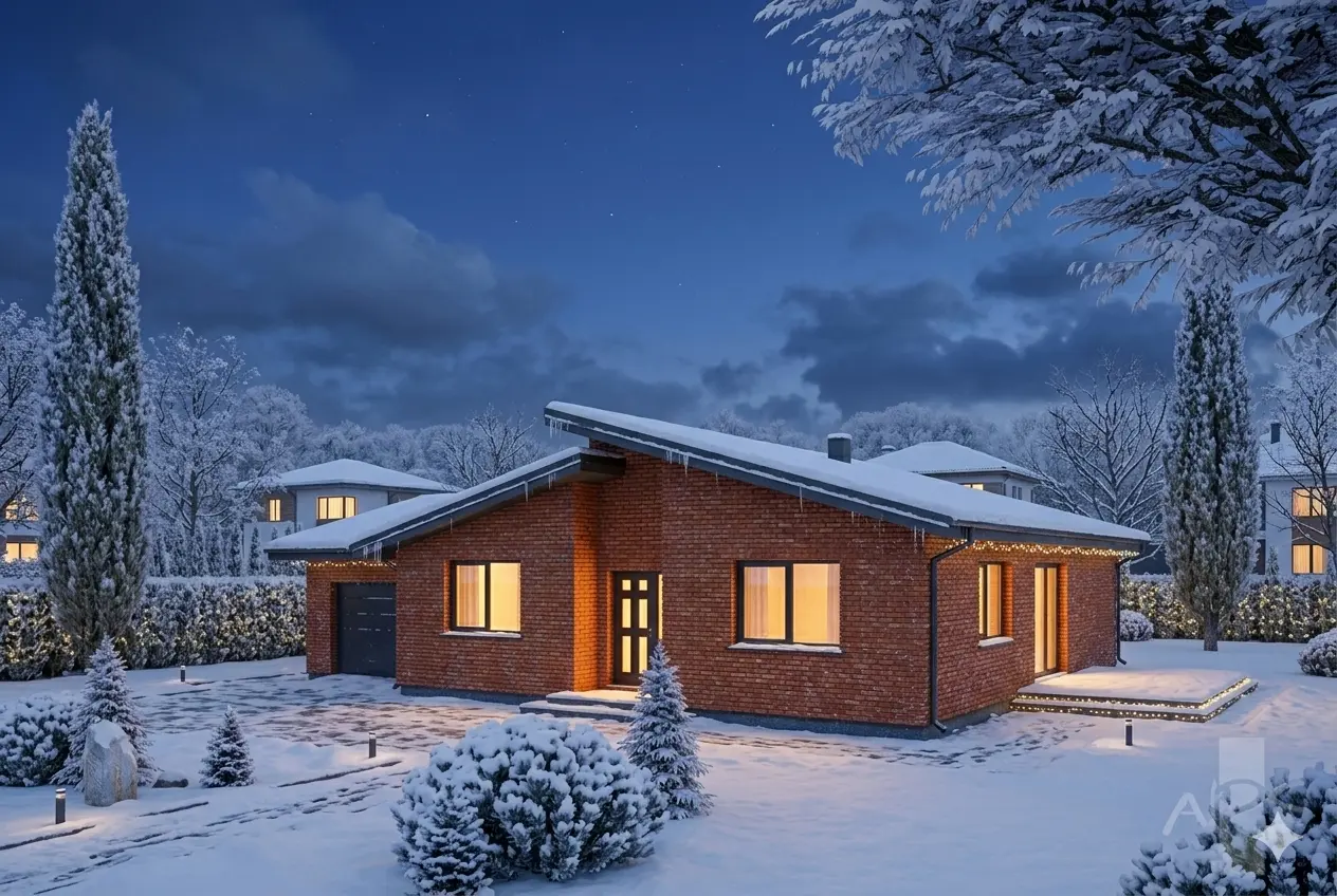 House Plan: 1370 ft², 1 Story, 3 Beds, 1 Baths, Open Floor Plan, 1-Car Garage