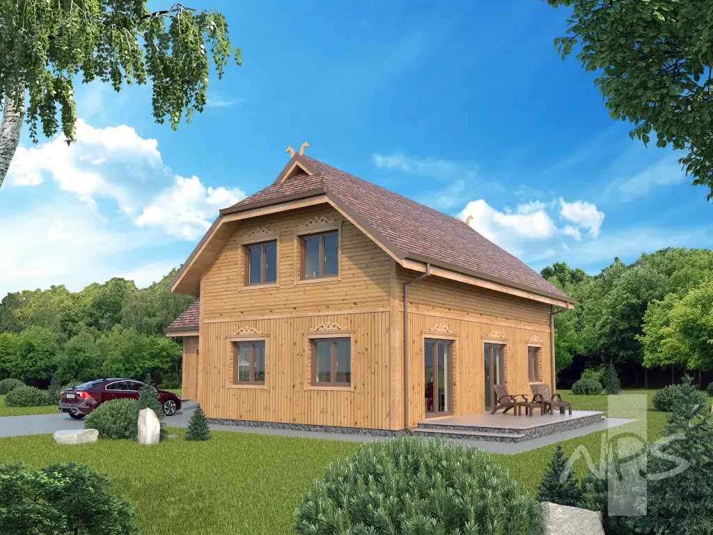 House Plan: 1949 ft², 1.5 Stories, 3 Beds, Home Office, 2 Baths, 1-Car Garage