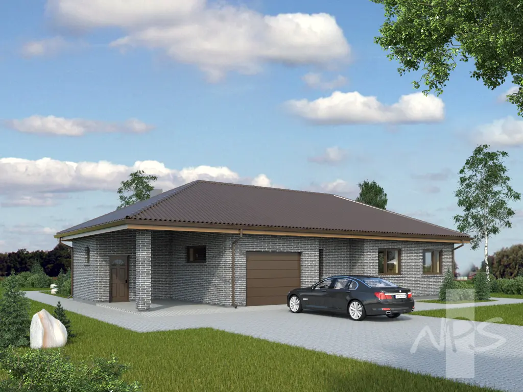House Plan: 1707 ft², 1 Story, 3 Beds, Home Office, 2 Baths, Open Floor Plan, Carport